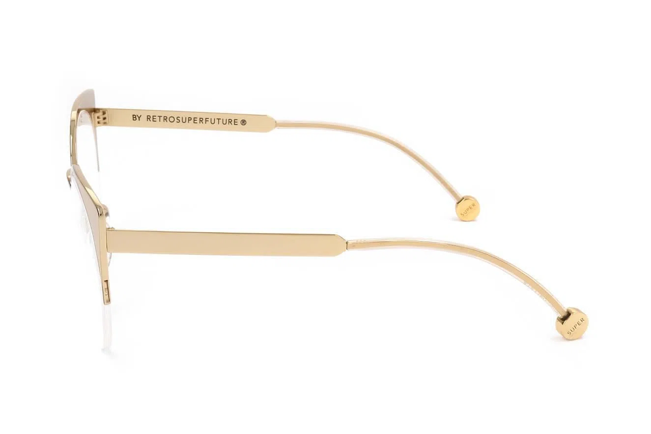 Retrosuperfuture NUMERO39ORO Eyeglasses - view 4